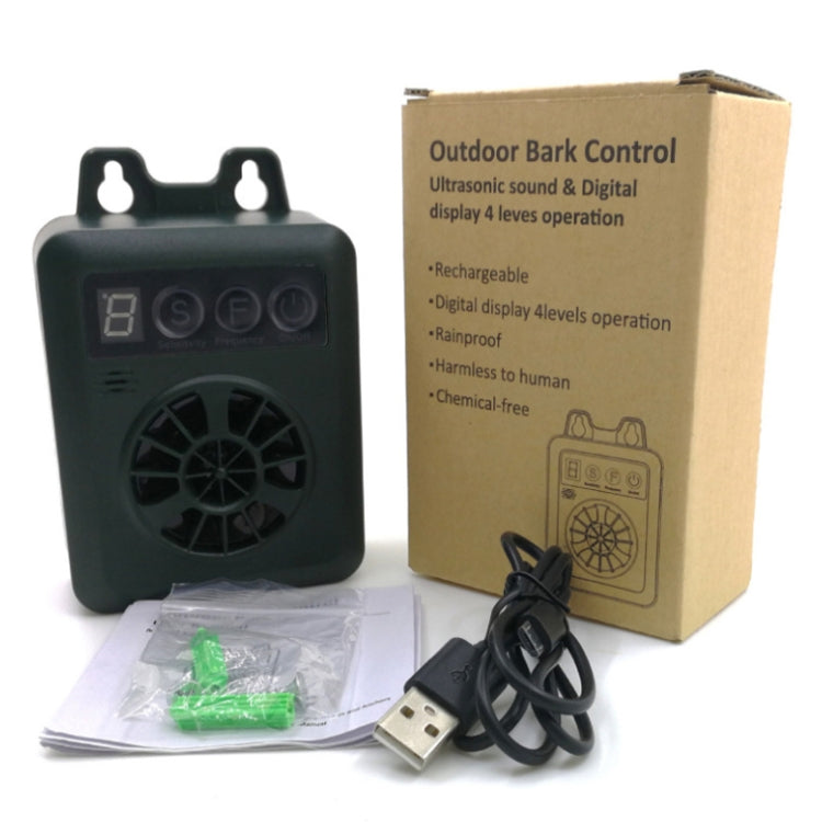 K6 USB Rechargeable Ultrasonic Bark Arrester Repeller Anti-Barking Dog Training - Training Aids by PMC TechLife | Online Shopping South Africa | PMC TechLife