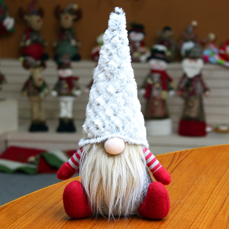 Christmas Decorations Santa Claus Faceless Doll Decoration Gift(Gray) - Christmas Dolls by PMC TechLife | Online Shopping South Africa | PMC TechLife | Buy Now Pay Later Mobicred