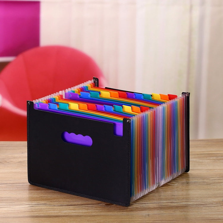 Organ Expanding Colored File Folder A4 Organizer Portable Business Office Supplies, Size: 33x23.5cm, Size:13 Pockets - File Folder by PMC Jewellery | Online Shopping South Africa | PMC Jewellery