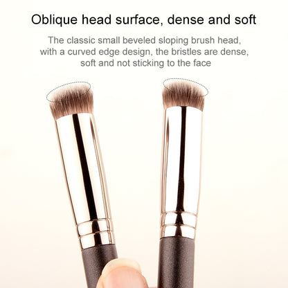 4 PCS Fiber Hair Makeup Brush Wooden Handle Foundation Brush, Style:270 Concealer Brush - Makeup Brushes by PMC Jewellery | Online Shopping South Africa | PMC Jewellery