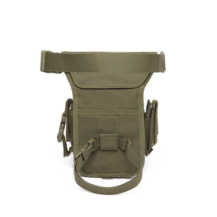 B05 Wild Fishing Portable Waist Bag Outdoor Sports Multifunctional Leg Bag(Army Green) - Waist Bags by PMC Jewellery | Online Shopping South Africa | PMC Jewellery