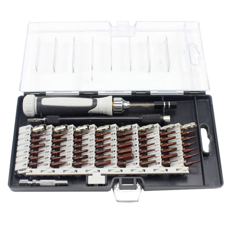 60 in 1 S2 Mobile Phone Notebook Computer Disassembly Tool Repair Phillips Screwdriver(Black) - Screwdriver Set by PMC TechLife | Online Shopping South Africa | PMC TechLife