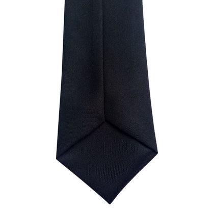 Security Check Wedding Funeral Security Guard Black Button Tie(Black) - Tie clip by PMC Jewellery | Online Shopping South Africa | PMC Jewellery