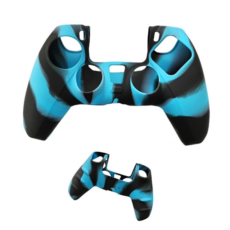 2 PCS Silicone Handle Protector Non-Slip Game Handle Cover For PS5(Black Blue) - free shipping - PMC TechLife - Order now!