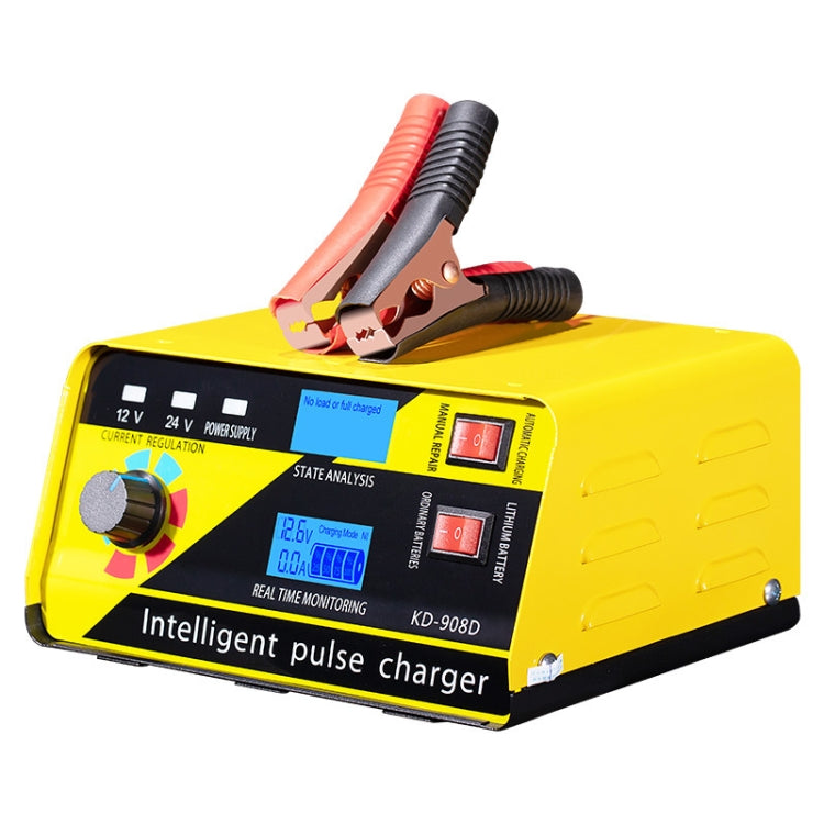 KD-908D Lead-Acid Battery Intelligent Repair Charger Car Battery Charger US Plug - Battery Charger by PMC Jewellery | Online Shopping South Africa | PMC Jewellery