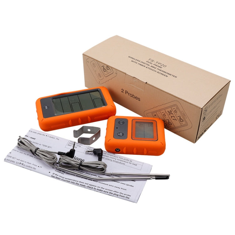 Wireless Food Thermometer Household Touch Screen BBQ Dual-Channel Kitchen  Thermometer - Cooking Thermometers by PMC TechLife | Online Shopping South Africa | PMC TechLife | Buy Now Pay Later Mobicred