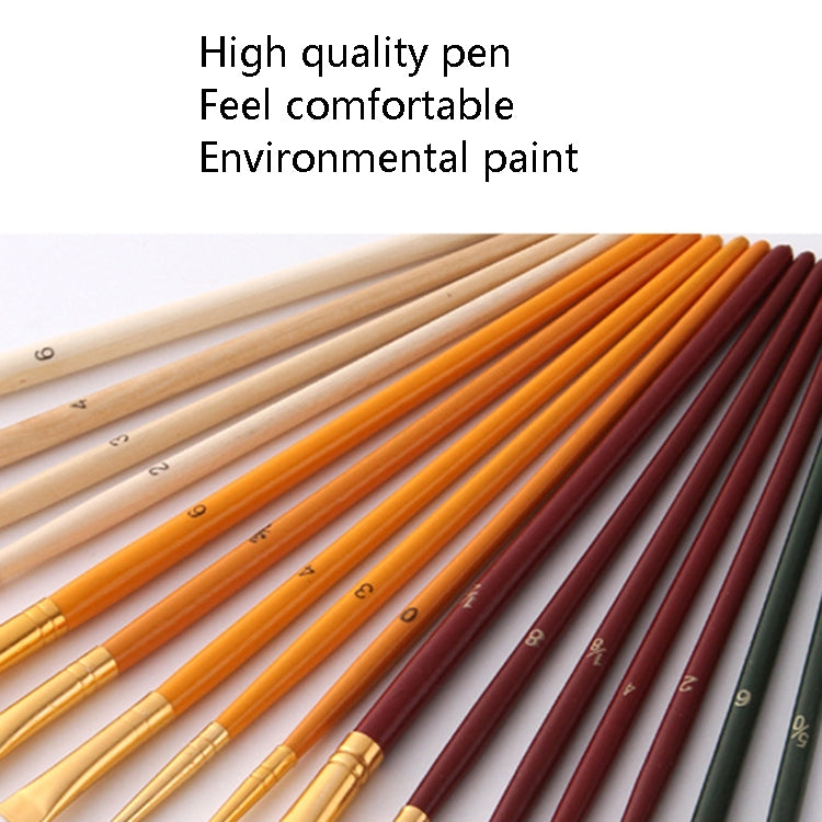 ZHU TING 25 PCS / Set Multifunctional Oil Paint Brush Gouache Watercolor Acrylic Paint Brush Student Painting Supplies - Art Supplies by ZHU TING | Online Shopping South Africa | PMC Jewellery