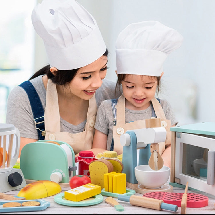 Children Simulation Kitchen Set Baby Wooden Food Cutting Pretend Play Toy Blender - Pretend Play Toys by PMC Jewellery | Online Shopping South Africa | PMC Jewellery