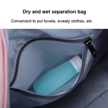 Female Dry And Wet Separation Sports Gym Bag Handbag Duffel Bag Short Distance Light Swimming Bag(Light Blue) - Travel Bags by PMC Jewellery | Online Shopping South Africa | PMC Jewellery