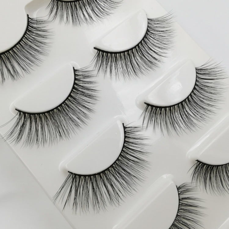 2 PCS 4 Pairs In One Box Handmade Mink False Eyelashes Slender And Long Three-Dimensional Multilayer Eyelashes(G105) - Eyes by PMC Jewellery | Online Shopping South Africa | PMC Jewellery