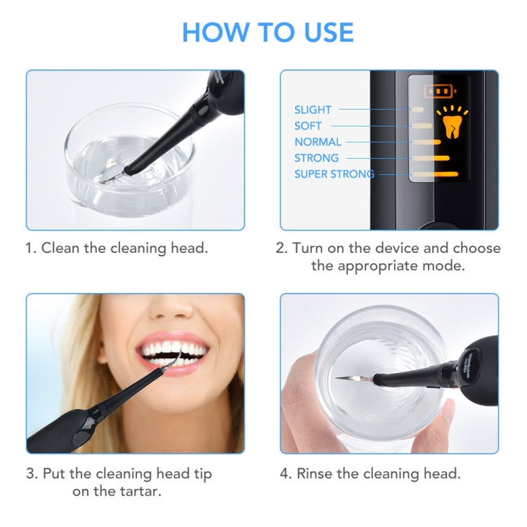 Dental Cleaning And Scaler Household Portable Electric Dental Care Tool Beauty Dental Instrument - Oral Irrigators by PMC Jewellery | Online Shopping South Africa | PMC Jewellery