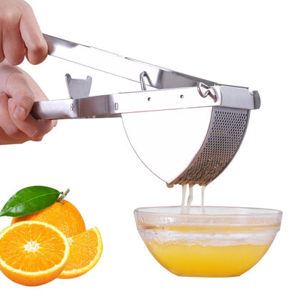Manual Potato Masher Stainless Steel Mashed Potato Fruit Juicer - Stirrer & Squeezer by PMC Jewellery | Online Shopping South Africa | PMC Jewellery
