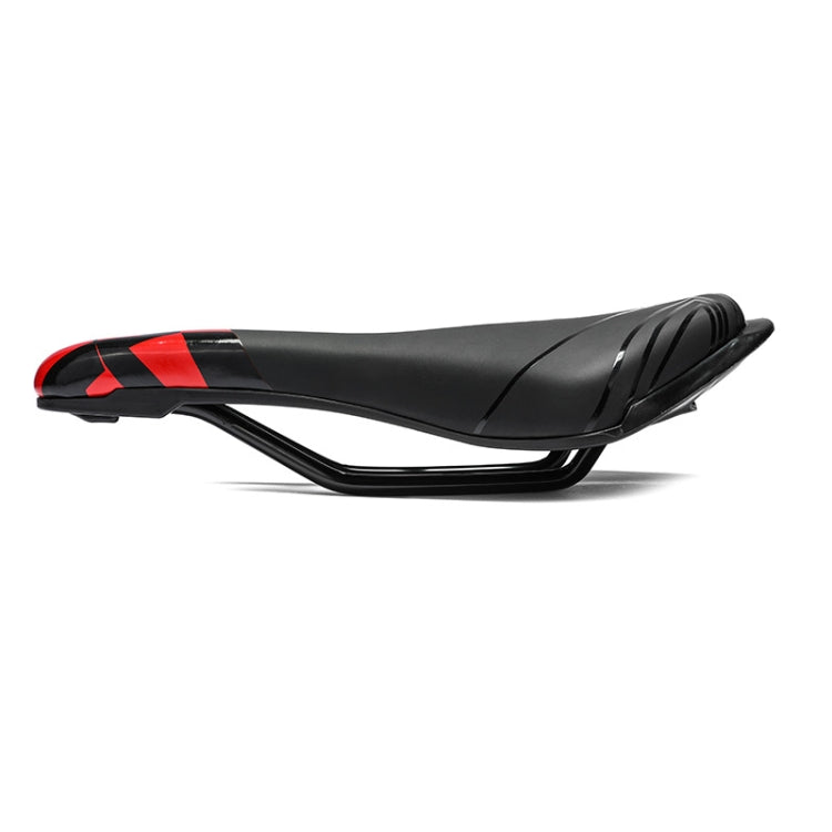 YAFEE YF-1128 Bicycle Seat Saddle Mountain Bike Seat(Red) - Bicycle Saddle by YAFEE | Online Shopping South Africa | PMC Jewellery | Buy Now Pay Later Mobicred