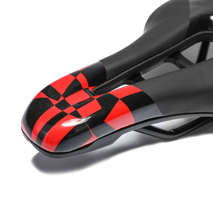 YAFEE YF-1128 Bicycle Seat Saddle Mountain Bike Seat(Red) - Bicycle Saddle by YAFEE | Online Shopping South Africa | PMC Jewellery | Buy Now Pay Later Mobicred