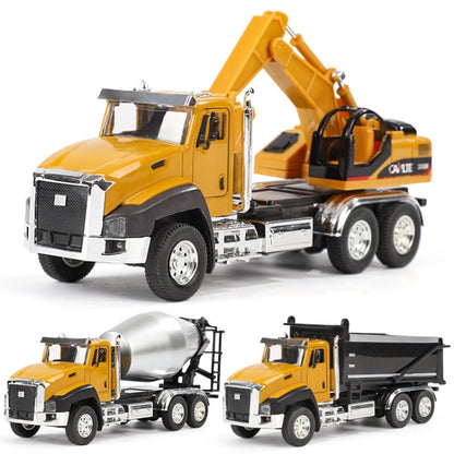 Children Toy Engineering Vehicle Set Simulation Alloy Car Model( Excavato) - Model Toys by PMC Jewellery | Online Shopping South Africa | PMC Jewellery