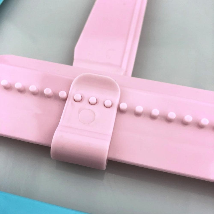 Adjustable DIY Cake Scraper Smoother Fondant Spatulas Cake Edge Smoother Cream(Pink) - free shipping - PMC TechLife - Order now!