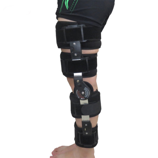 Adjustable Length Of Knee Joint Fixation Brace Knee Injury Fracture Protector Bracket(Black), Specification: Free Size - Corrector by PMC Jewellery | Online Shopping South Africa | PMC Jewellery