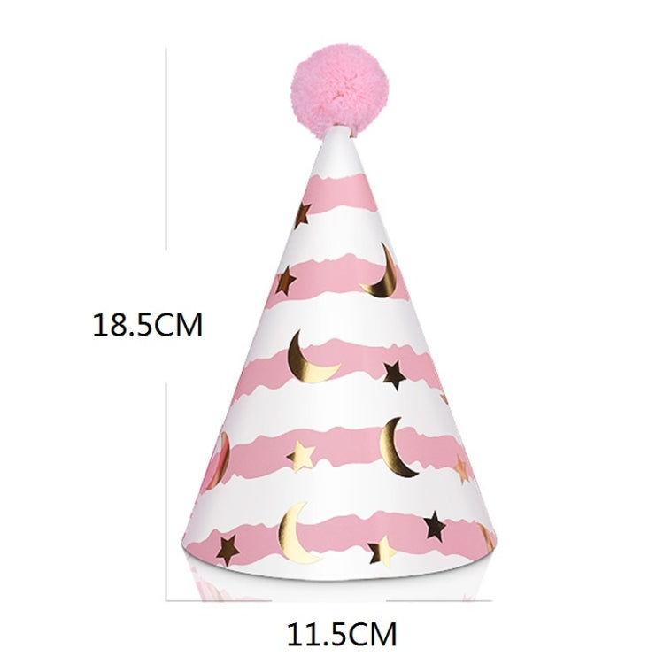 20 PCS Cute Children Bronzing Birthday Hats Cake Baking Decoration Party Hats Daisy - Holiday Decorations by PMC Jewellery | Online Shopping South Africa | PMC Jewellery