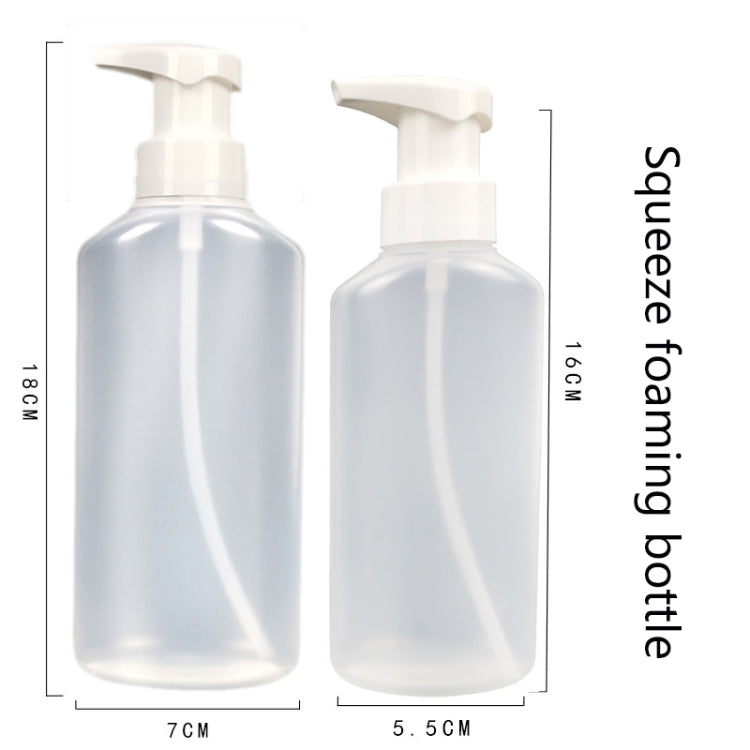 3 PCS Hairdressing Foaming Bottle Styling Hot Foaming Bottle Hand Sanitizer Press And Bottling(Small 150ml) - Cosmetics bottle by PMC Jewellery | Online Shopping South Africa | PMC Jewellery