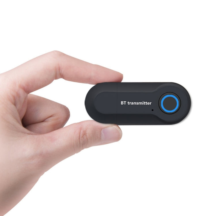 GT09S USB Bluetooth Transmitter 3.5mm Audio Adapter TV Computer Bluetooth Audio Transmitter - Audio Receiver Transmitter by PMC TechLife | Online Shopping South Africa | PMC TechLife