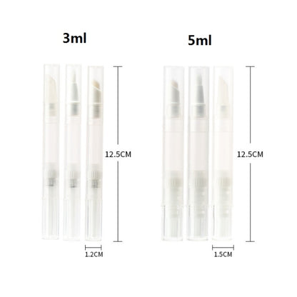 5 PCS Liquid Foundation Small Sample Refilling Pen Travel Portable Rotary Vacuum Refilling Bottle Specification： Brush Type / 5ml - Cosmetics bottle by PMC Jewellery | Online Shopping South Africa | PMC Jewellery