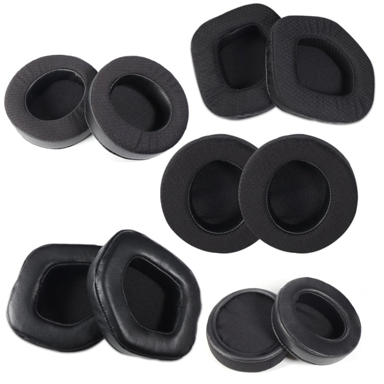 2 PCS Headset Cover For Alienware, Colour: AW310H / AW510H Black Splicing - Earmuff & Pad by PMC TechLife | Online Shopping South Africa | PMC TechLife