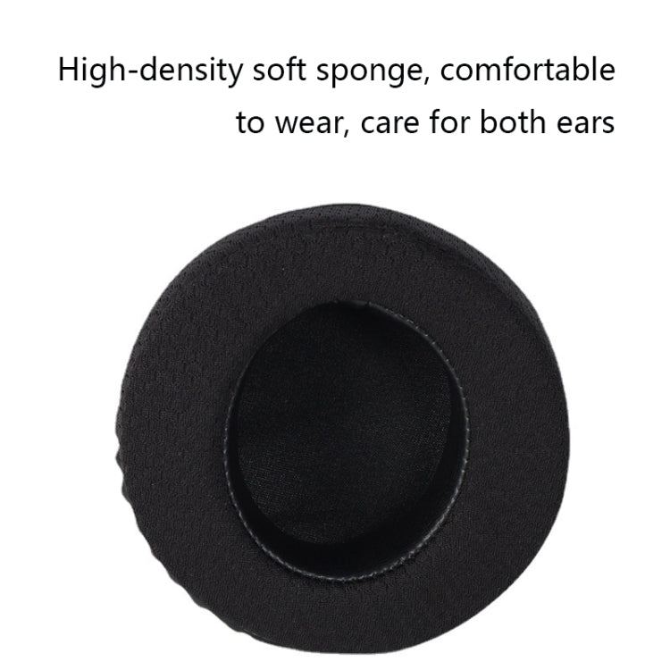 2 PCS Headset Cover For Alienware, Colour: AW310H / AW510H Black Splicing - Earmuff & Pad by PMC TechLife | Online Shopping South Africa | PMC TechLife