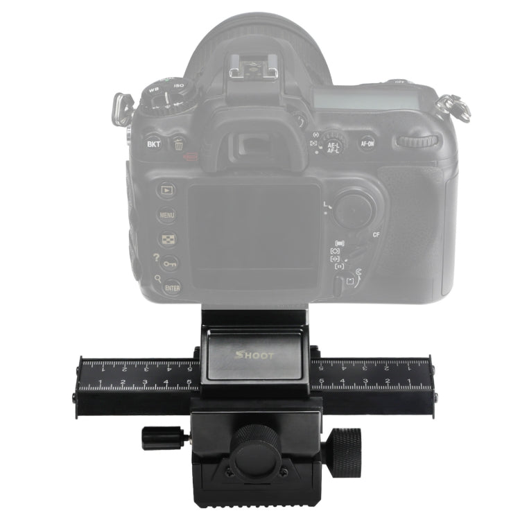 Shoot 4-Way Macro Focusing Focus Rail Slider / Close-Up Shooting Rail Slider - Camera Slider by Shoot | Online Shopping South Africa | PMC TechLife | Buy Now Pay Later Mobicred