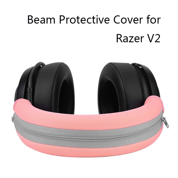 2 PCS Headset Sponge Case For Razer BlackShark V2/V2X/V2SE, Colour: Head Beam Protective Cover(White) - Earmuff & Pad by PMC TechLife | Online Shopping South Africa | PMC TechLife