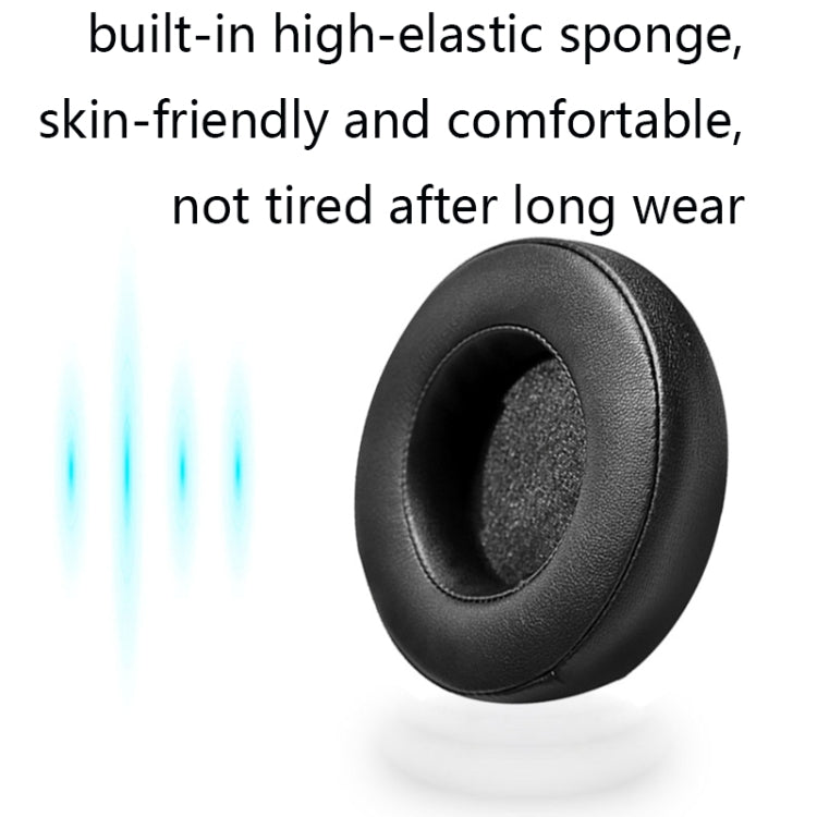 2 PCS Headset Sponge Case For Razer BlackShark V2/V2X/V2SE, Colour: Ellipse(Black) - Earmuff & Pad by PMC TechLife | Online Shopping South Africa | PMC TechLife