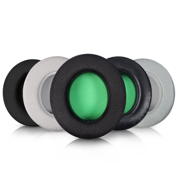 2 PCS Headset Sponge Case For Razer BlackShark V2/V2X/V2SE, Colour: Ellipse(Gray Gray Mesh) - Earmuff & Pad by PMC TechLife | Online Shopping South Africa | PMC TechLife