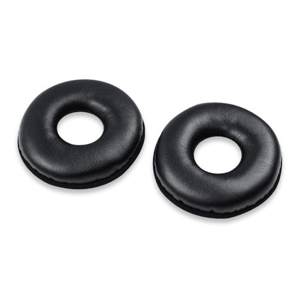 2 PCS Headset Sponge Cover Earmuffs For Logitech H390(Black) - Earmuff & Pad by PMC Jewellery | Online Shopping South Africa | PMC Jewellery