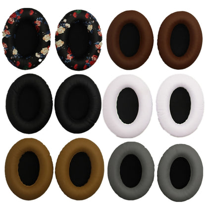 2 PCS Headset Sponge Cover For BOSE QC15 / QC3 / QC2 / QC25 / AE2 / AE2i(Print Color + Black) - Earmuff & Pad by PMC Jewellery | Online Shopping South Africa | PMC Jewellery