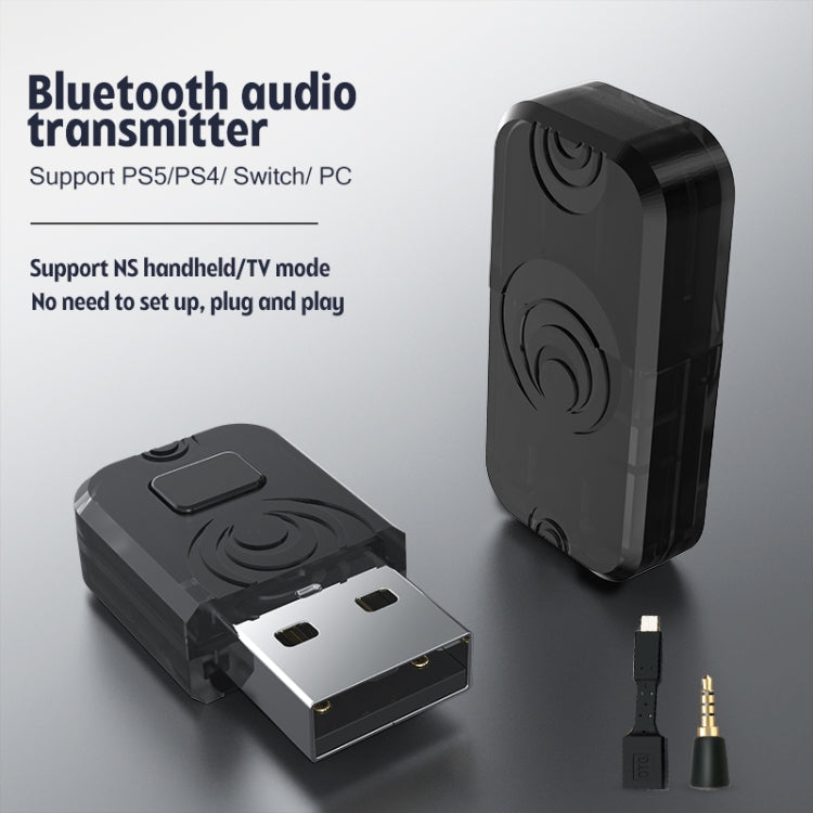 ALPS2005 Bluetooth Audio Transmitter Adapter Receiver For PS5 / PS4 / Switch - Adapter & Cables by PMC TechLife | Online Shopping South Africa | PMC TechLife