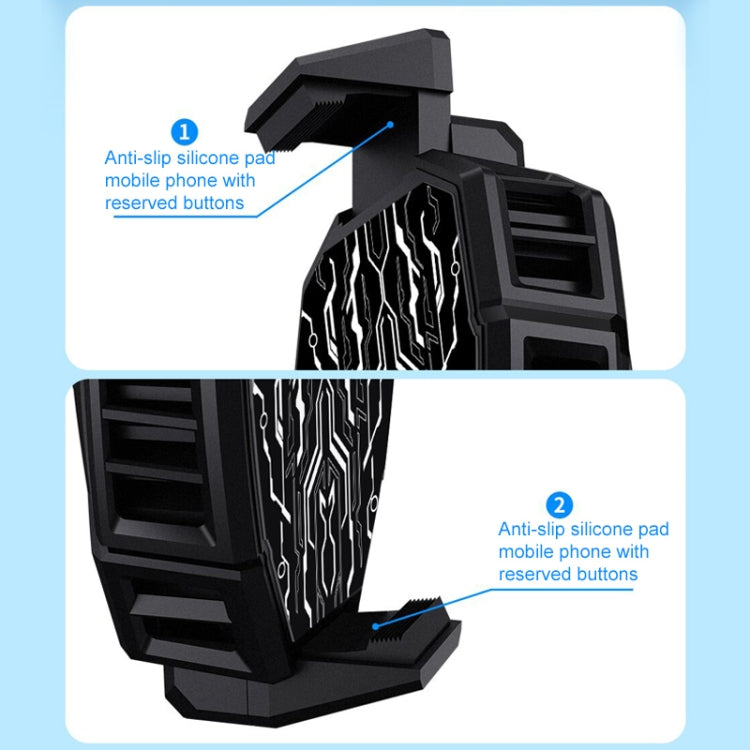 MEMO DL05 Semiconductor Cooling Mobile Phone Radiator with Colorful Lights - Cooling Fan Radiator by PMC TechLife | Online Shopping South Africa | PMC TechLife | Buy Now Pay Later Mobicred