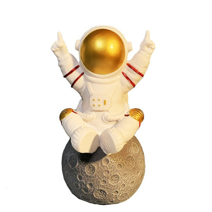 Wireless Bluetooth Small Speaker TWS Mini Portable Astronaut Audio(Gold) - Mini Speaker by PMC Jewellery | Online Shopping South Africa | PMC Jewellery