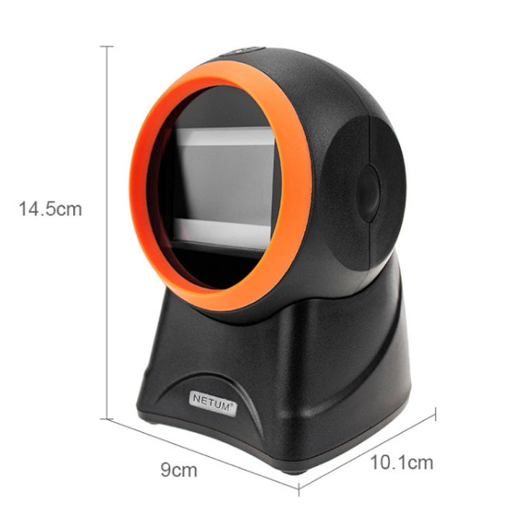 NETUM 2050 Supermarket Cashier Barcode QR Code Scanner Desktop Vertical Scanner, Specification： Regular Version - Barcode Scanner by NETUM | Online Shopping South Africa | PMC Jewellery | Buy Now Pay Later Mobicred