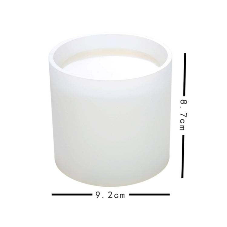 BM-02 Flower Pot Cup Pen Holder Silicone Mold(Roun) - Arts & Crafts by PMC Jewellery | Online Shopping South Africa | PMC Jewellery