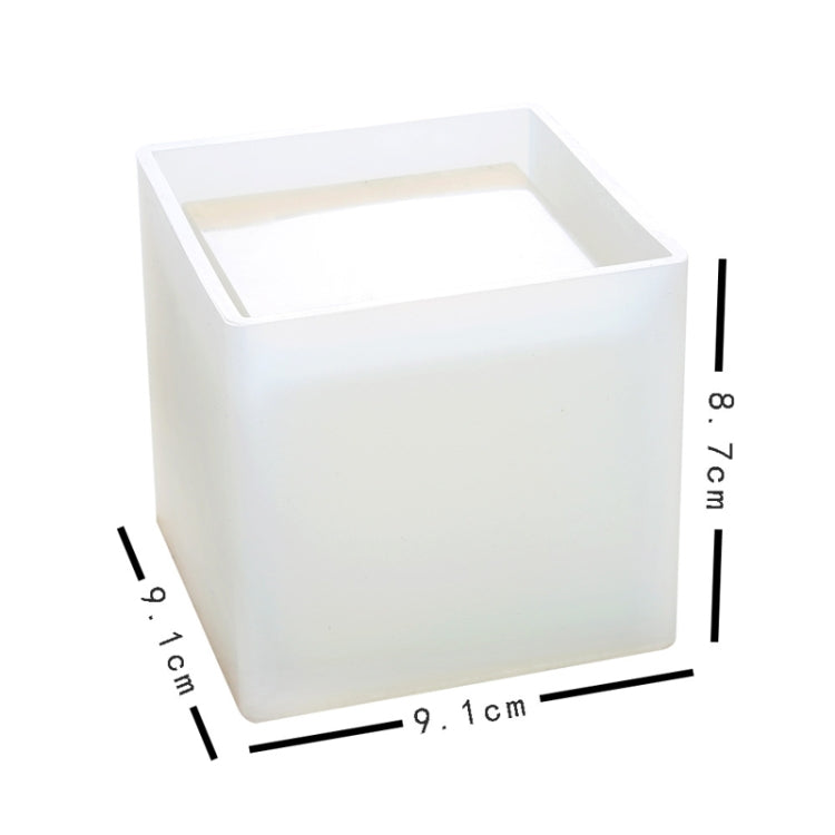 BM-02 Flower Pot Cup Pen Holder Silicone Mold(Square) - Arts & Crafts by PMC TechLife | Online Shopping South Africa | PMC TechLife
