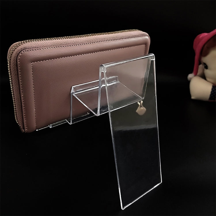 10 PCS Thickened Transparent Wallet Holder Plastic Phone Mask Display Stand Counter Display Stand,Specification: No. 4 4 Layer - Desktop Holder by PMC Jewellery | Online Shopping South Africa | PMC Jewellery