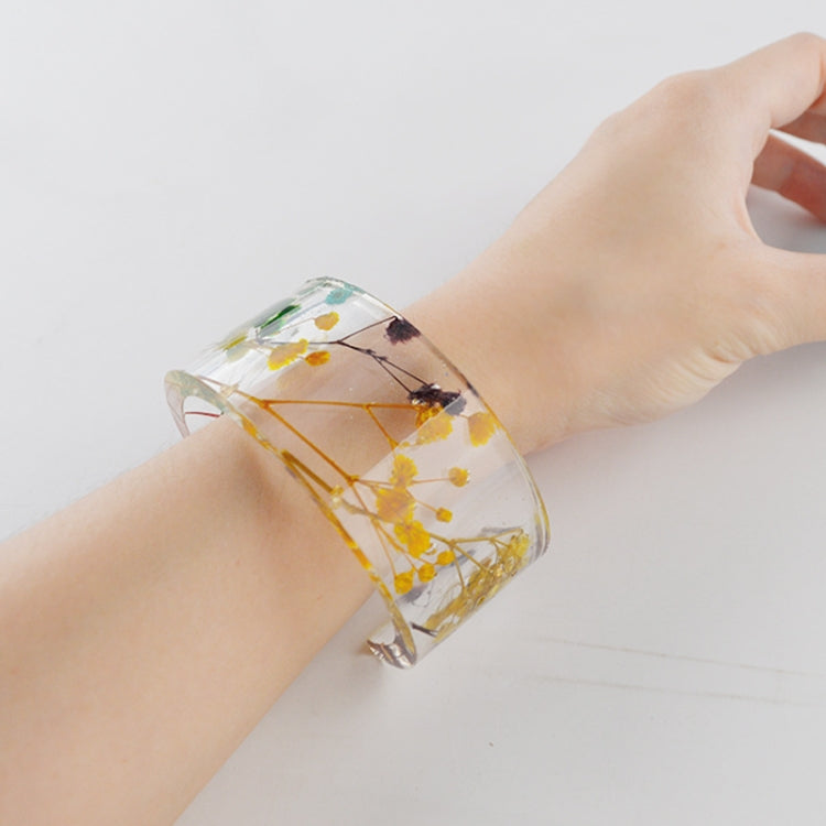 C Type Bracelet Half-Opening Mould DIY Crystal Epoxy Silicone Mould(MD1005) - Arts & Crafts by PMC TechLife | Online Shopping South Africa | PMC TechLife