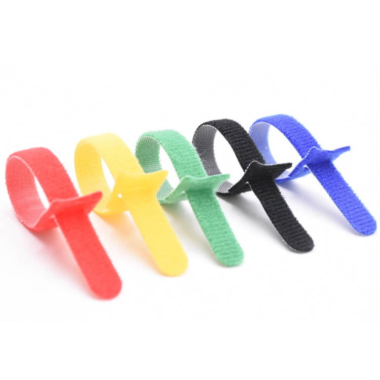 60 PCS T-Shaped Cable Organizer Belt Nylon Winder Buckle, Length: 30cm(Color Random Delivery) - Cable Organizer by PMC TechLife | Online Shopping South Africa | PMC TechLife | Buy Now Pay Later Mobicred