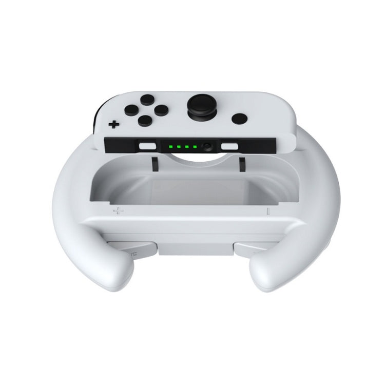 DOBE Left And Right Handle Steering Wheel For Switch OLED / Switch, Specification： Red + Blue（2PCS/Pack） - Gamepads by DOBE | Online Shopping South Africa | PMC TechLife