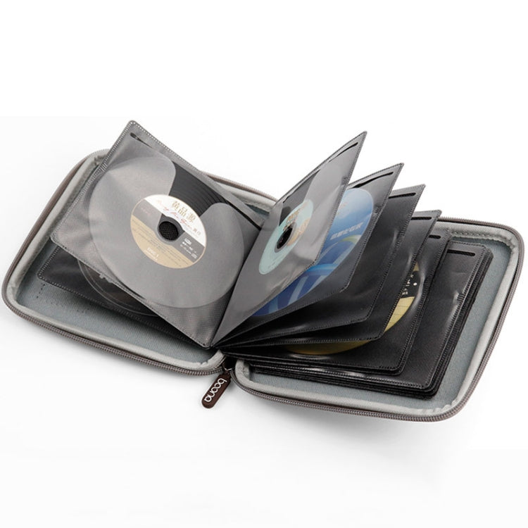 Baona BN-F021 Car Home DVD CD Storage Bag Game CD Storage Bag For PS4(Black) - Bags by Baona | Online Shopping South Africa | PMC TechLife | Buy Now Pay Later Mobicred