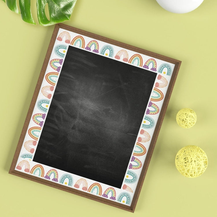 CM2107018 Border Sticker Blackboard Rainbow Sticker Bohemian Sticker, Size: 20mx7.6cm - Tape & Solid glue by PMC Jewellery | Online Shopping South Africa | PMC Jewellery