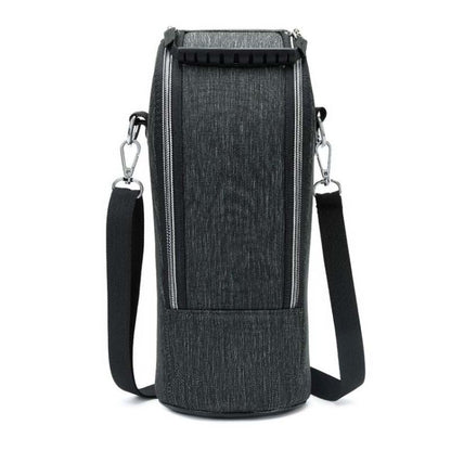 DULUDA 302 Breathable Waterproof And Shockproof Telephoto Camera Lens Bag(Gray Black) - Lens Bag by DULUDA | Online Shopping South Africa | PMC Jewellery