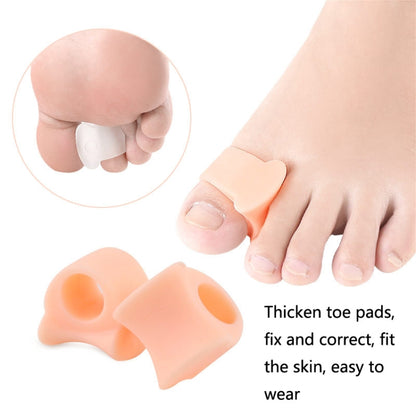 10 Pairs Great Toe Orthosis Separator Soft and Comfortable Toe Care Cover, Size: L(Transparent) - Corrector by PMC Jewellery | Online Shopping South Africa | PMC Jewellery