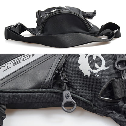 GHOST RACING GR-TB05 Motorcycle Leg Bag Knight Waist Bag Sports Outdoor Bag(Black) - Waist Bags by GHOST RACING | Online Shopping South Africa | PMC Jewellery