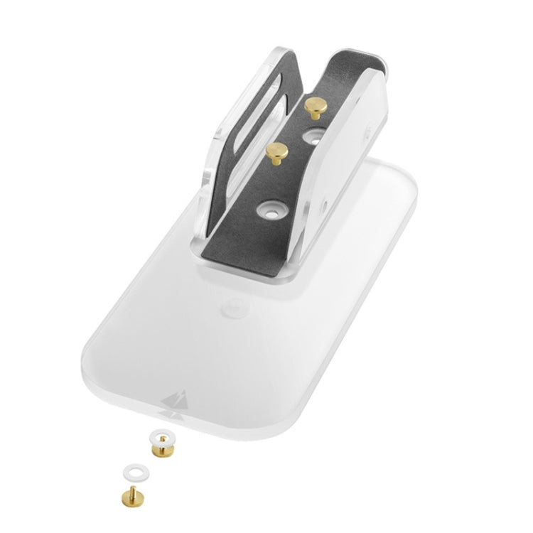 Multi-Function Tablet Bracket Router Desktop Wall Storage Bracket For Mac Mini(Transparent) - Desktop Holder by PMC TechLife | Online Shopping South Africa | PMC TechLife