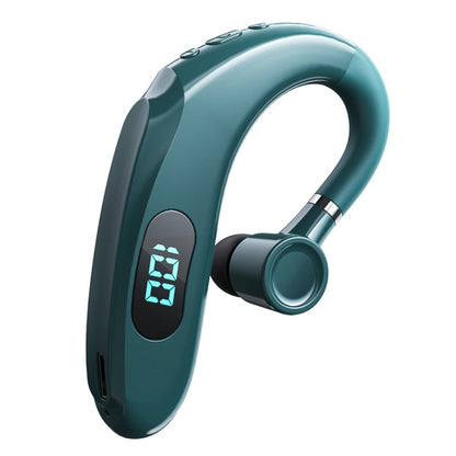 Q20 Bluetooth 5.2 Business Digital Display Sports Earhook Stereo Earphone(Green) - Bluetooth Earphone by PMC Jewellery | Online Shopping South Africa | PMC Jewellery
